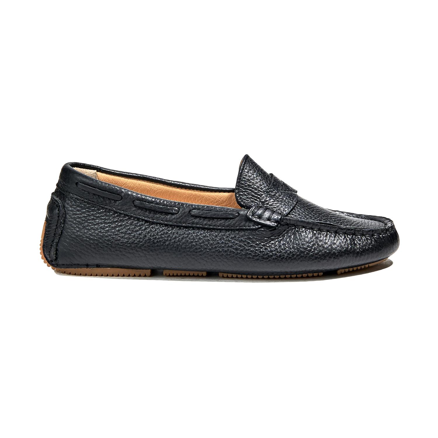 Siyah Marcel Kadın Deri Loafer 2010044518006