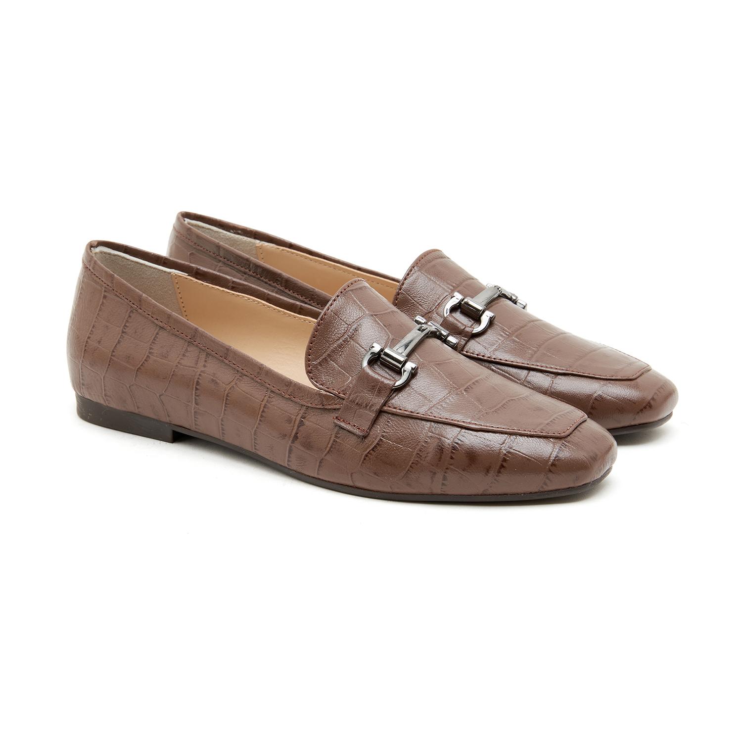 Taba Aliana Kadın Deri Loafer 2010046767011