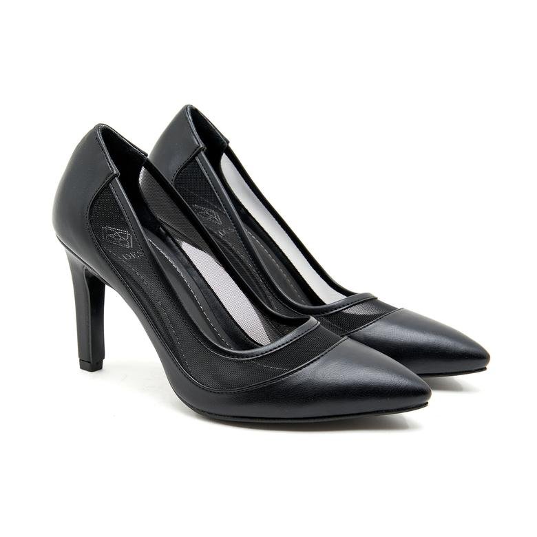 Siyah Mendy Kadın Klasik Ayakkabı 2010046775005