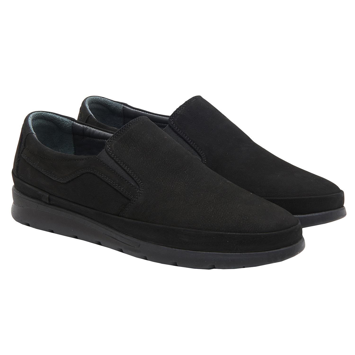 Siyah Omar Erkek Deri Loafer 2010046599006