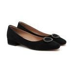 Siyah Telma Kadın Deri Klasik Ayakkabı 2010045336007