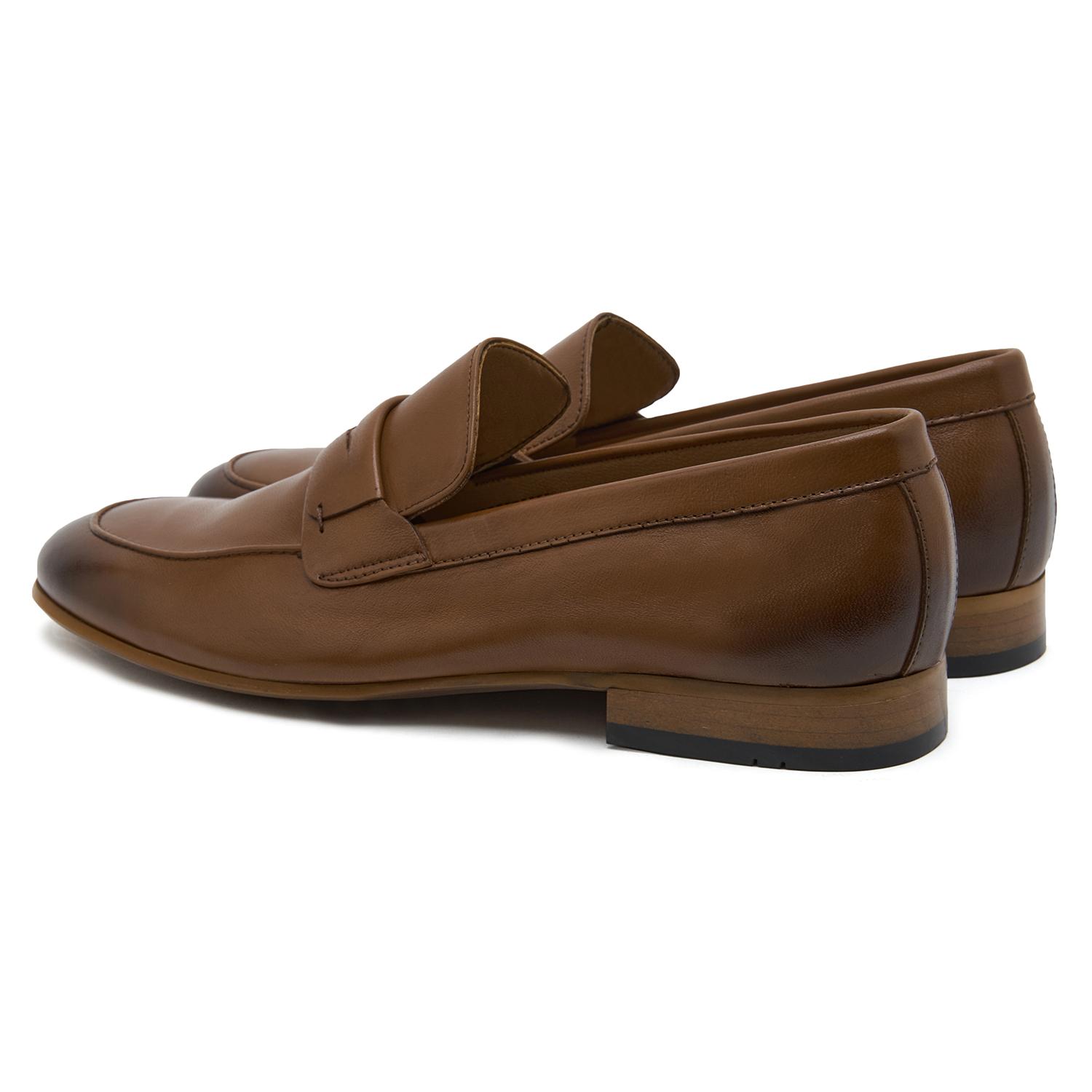 Hilm Taba Erkek Deri Loafer 2010047250012