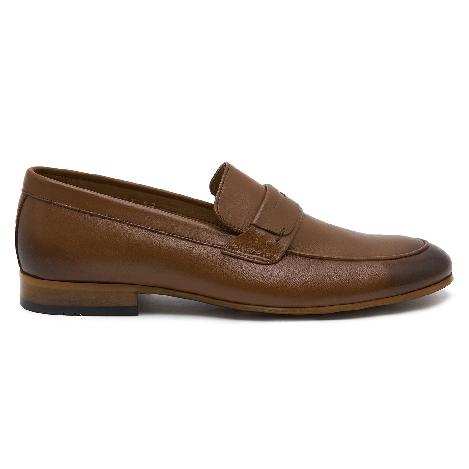 Hilm Taba Erkek Deri Loafer 2010047250012