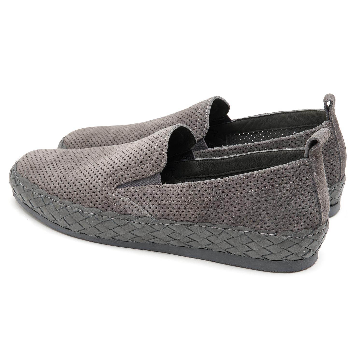 Felix Gri Erkek Deri Loafer 2010047140001