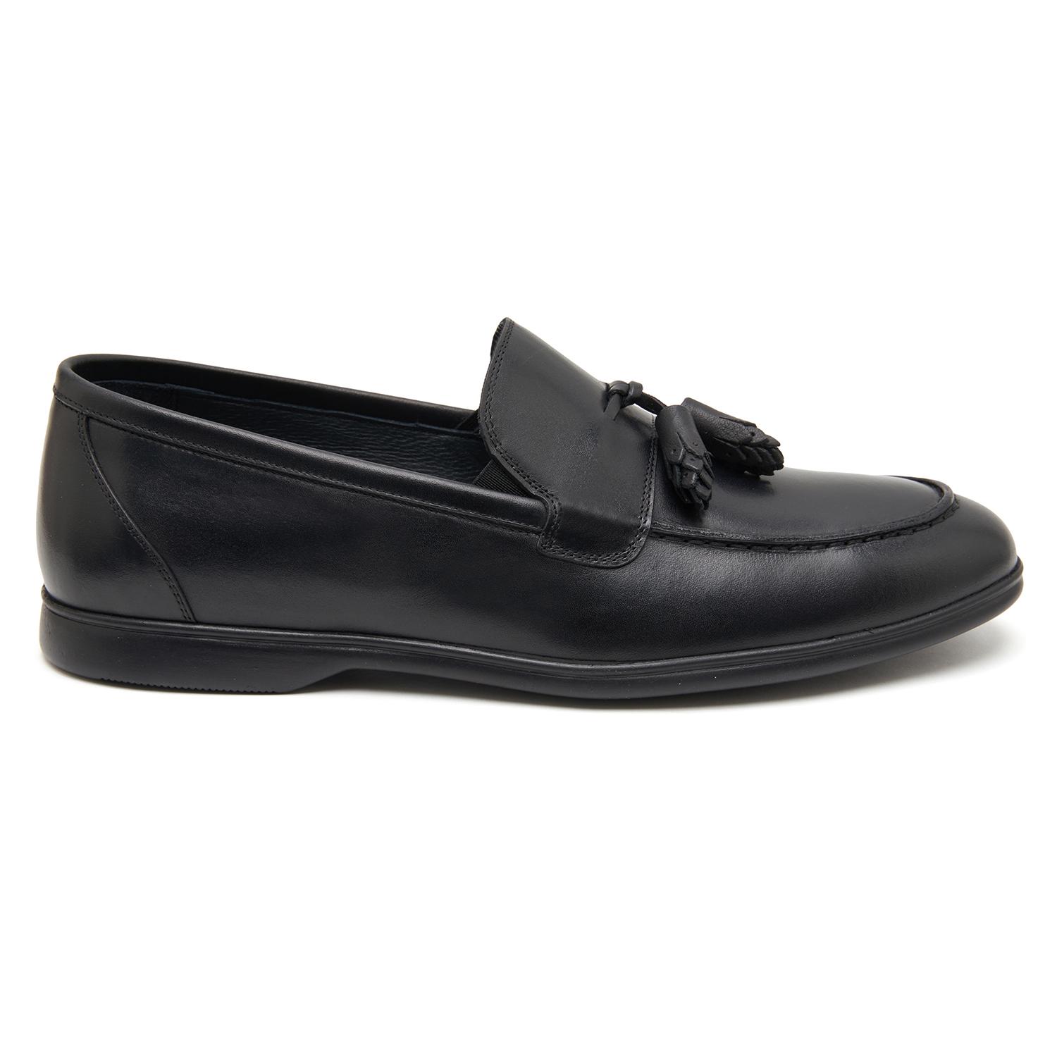 Siyah Vino Erkek Deri Loafer 2010047350001