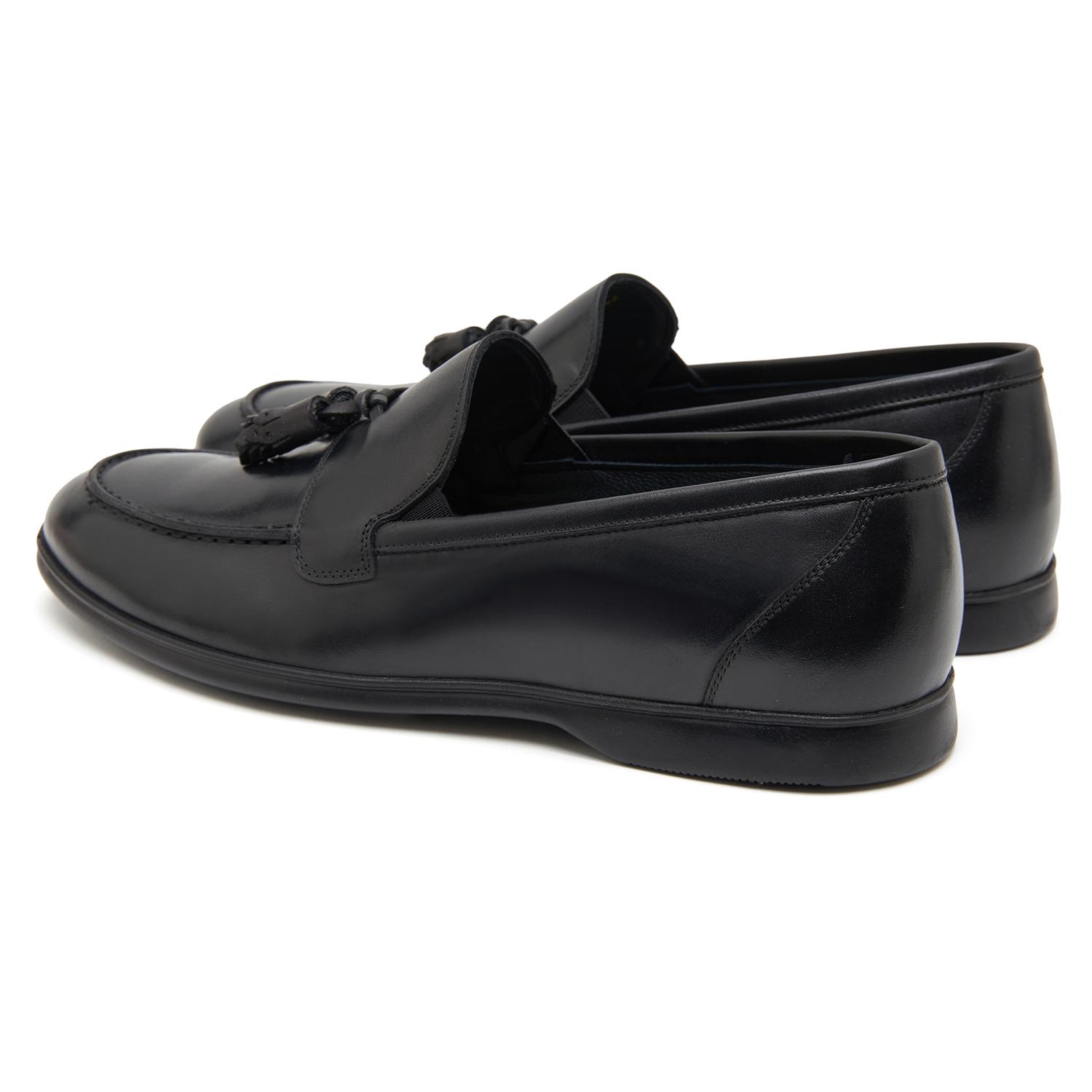 Siyah Vino Erkek Deri Loafer 2010047350001