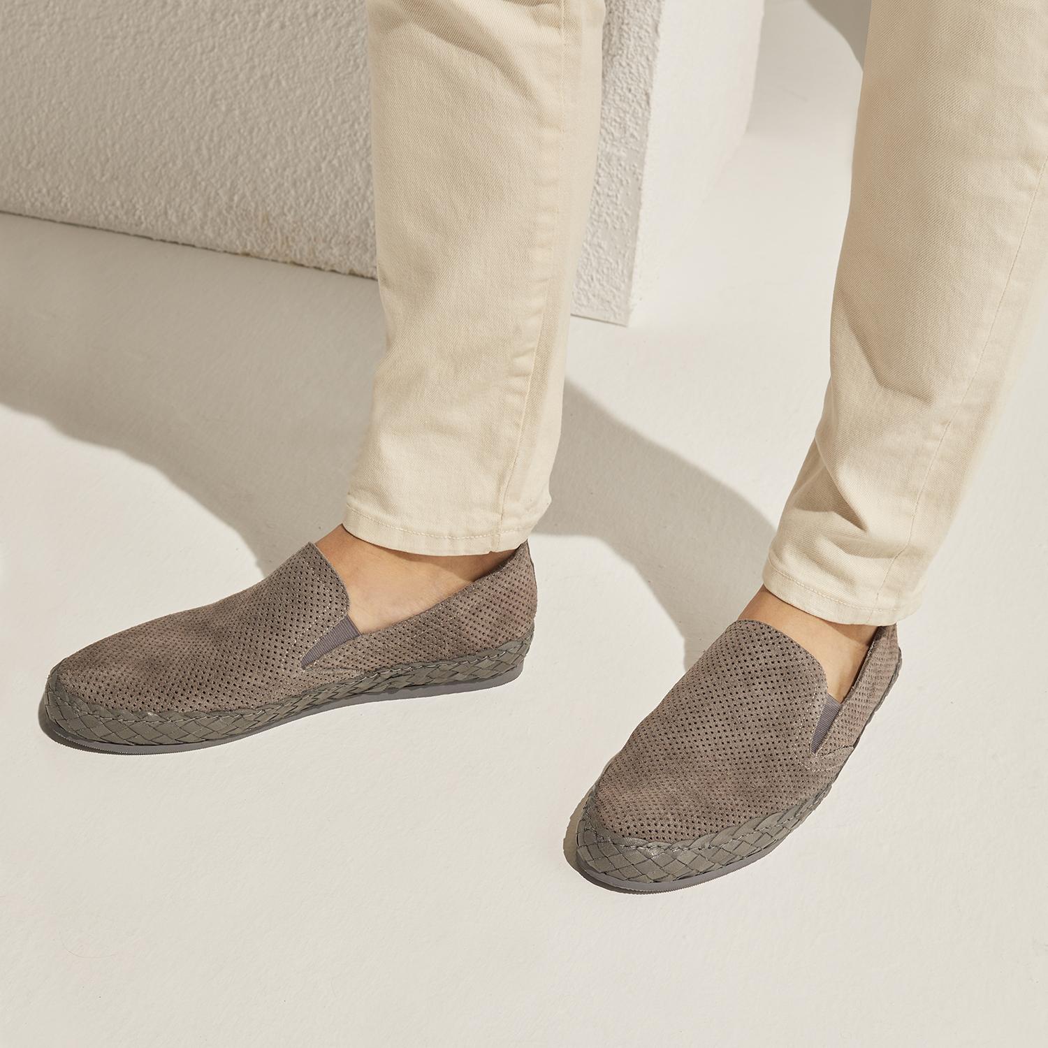 Felix Gri Erkek Deri Loafer 2010047140001