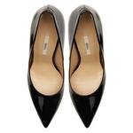 Siyah Trella Kadın Deri Klasik Ayakkabı 2010047575001