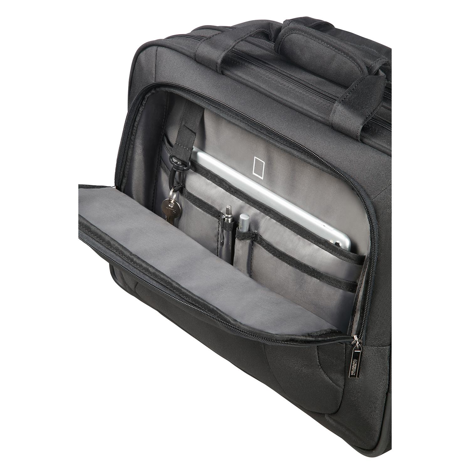 American Tourister - At Work-Rolling Tote 15.6" 2010043491002