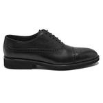 Siyah Gino Erkek Deri Klasik Ayakkabı 2010047638001