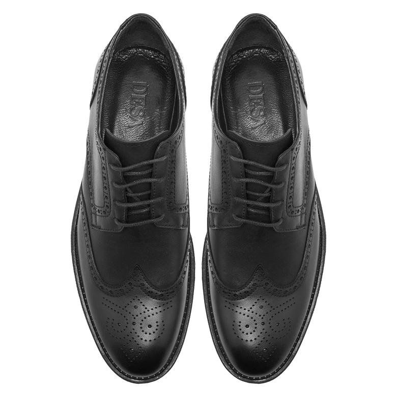 Paol Siyah Erkek Deri Klasik Ayakkabı 2010048028001