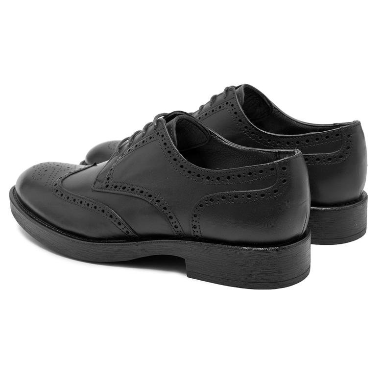 Paol Siyah Erkek Deri Klasik Ayakkabı 2010048028001
