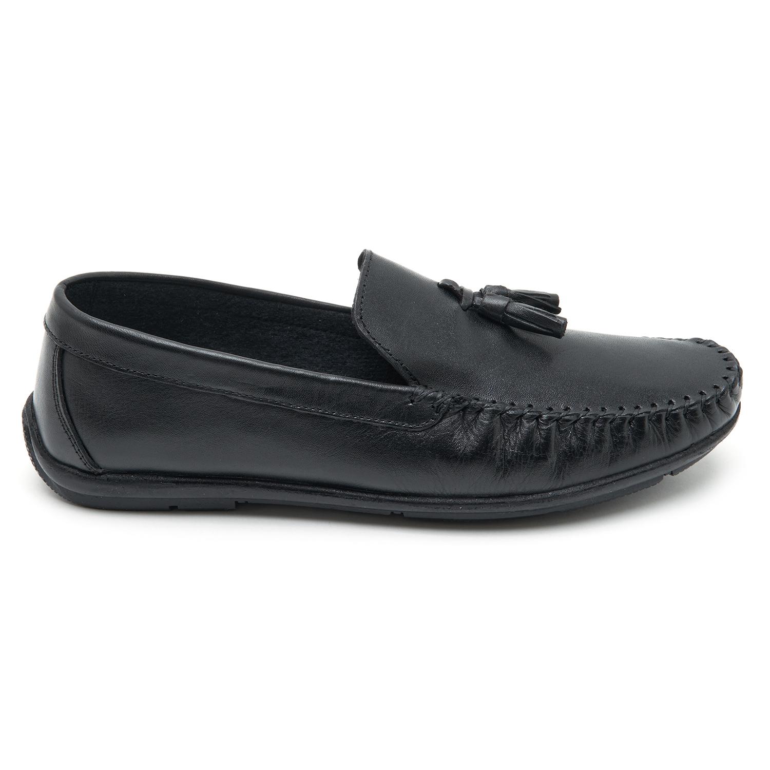Jerome Siyah Erkek Deri Loafer 2010048758001
