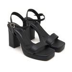Dolla Siyah Kadın Platformlu Sandalet 2010049133005