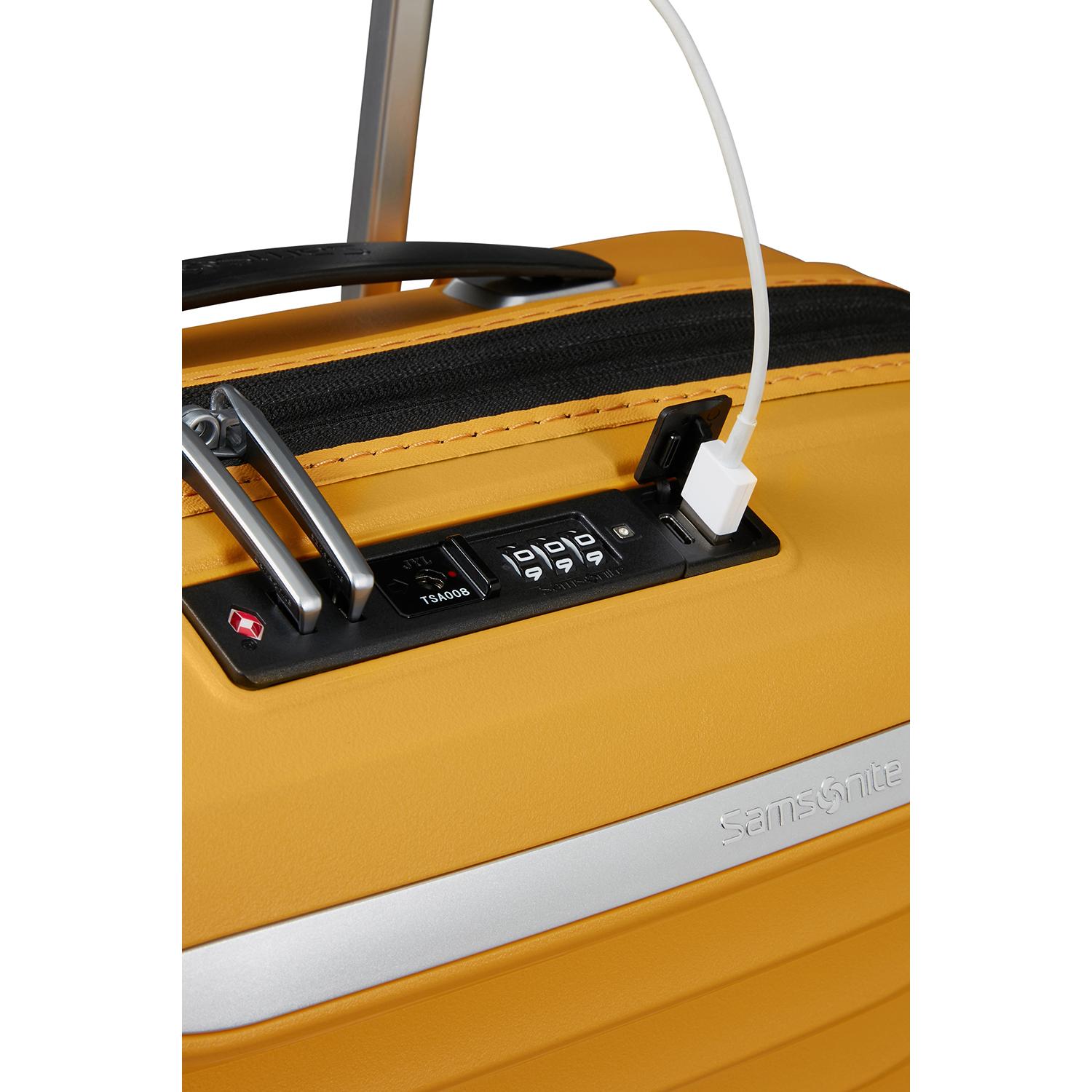 Samsonite Upscape - 4 Tekerlekli Körüklü Kabin Boy Valiz 55cm 2010049388003