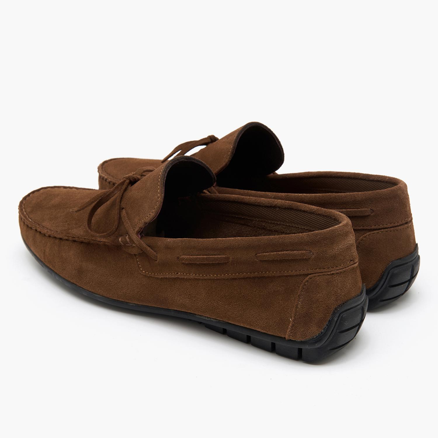 Daron Kahve Erkek Süet Loafer 2010048961040