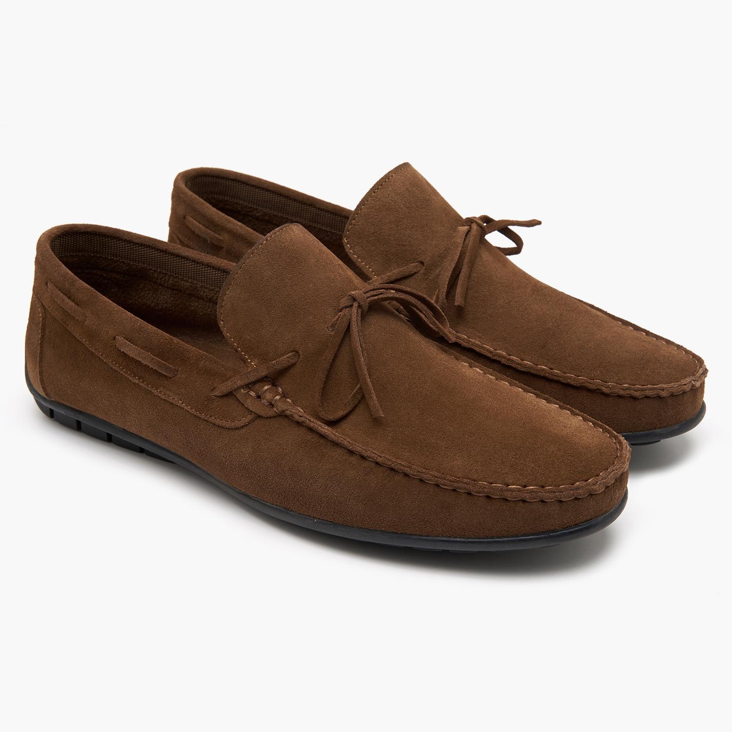 Daron Kahve Erkek Süet Loafer 2010048961040