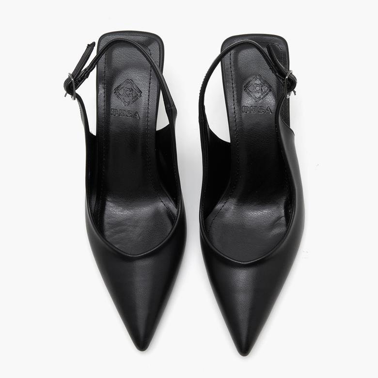 Anica Siyah Kadın Klasik Ayakkabı 2010049292003