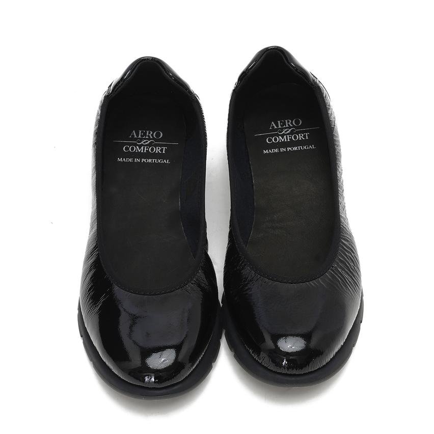 Camellia Siyah Kadın Deri Aerocomfort Ayakkabı 2010049948006