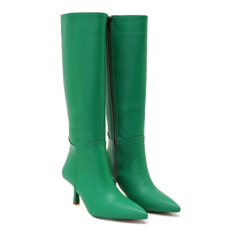 Carmen Yeşil Kadın Topuklu Çizme 2010049910020