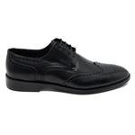 Pangborn Siyah Erkek Deri Klasik Ayakkabı 2010048964001
