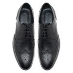 Pangborn Siyah Erkek Deri Klasik Ayakkabı 2010048964001