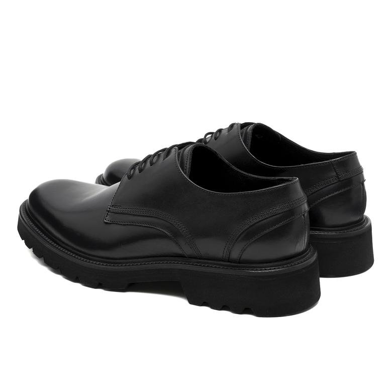 Bruna Siyah Erkek Deri Günlük Ayakkabı 2010049554005