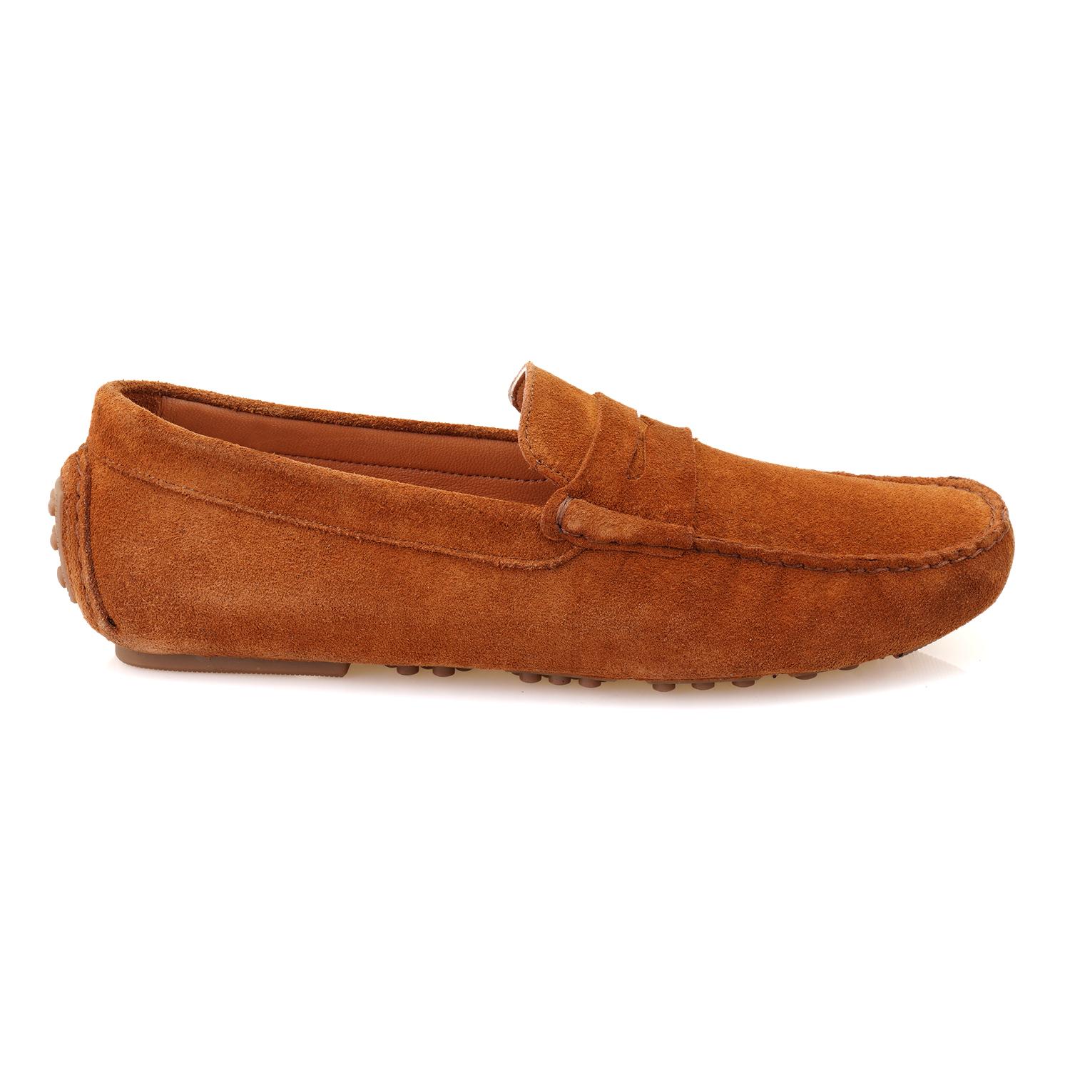 Akira Taba Erkek Süet Deri Loafer 2010050461001