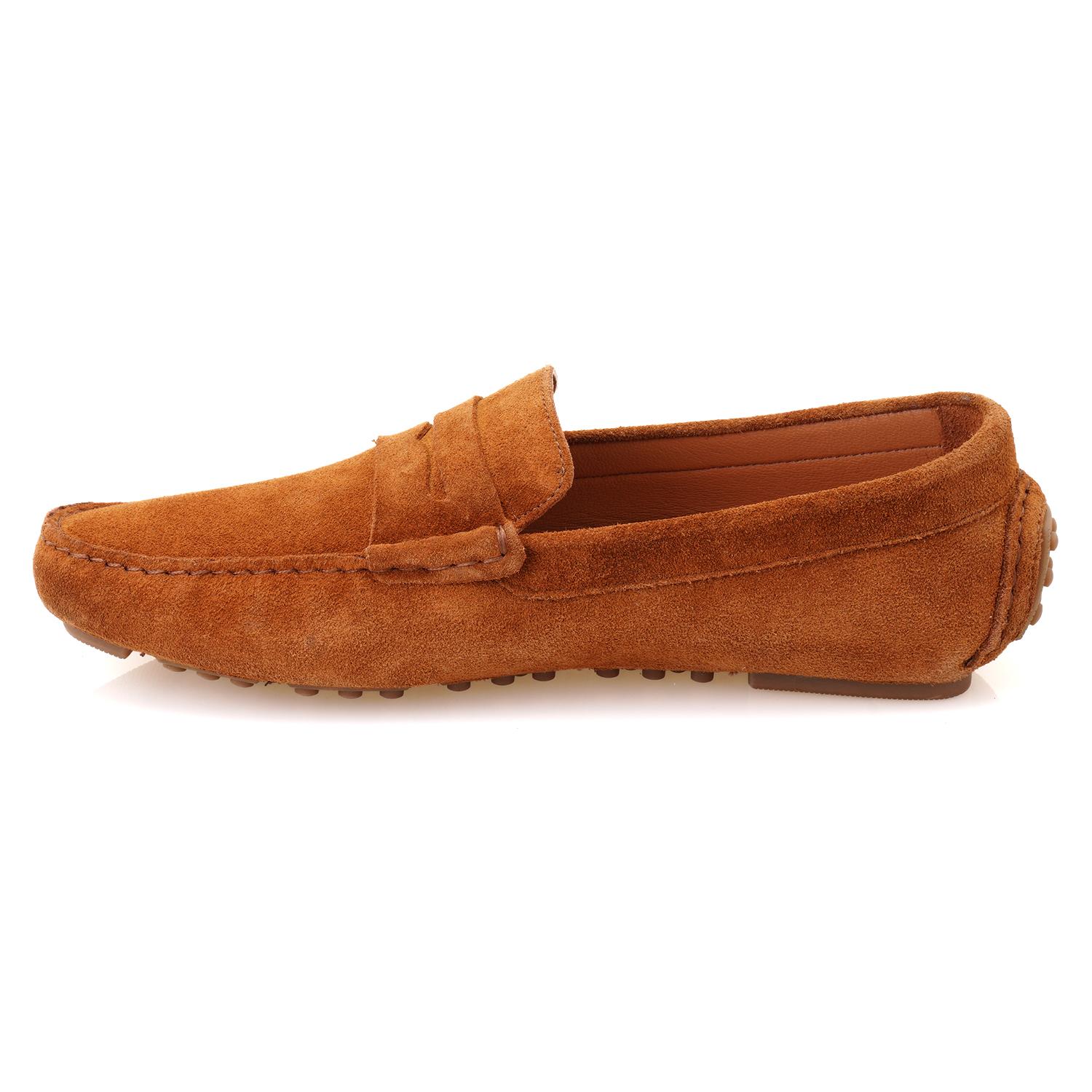 Akira Taba Erkek Süet Deri Loafer 2010050461001