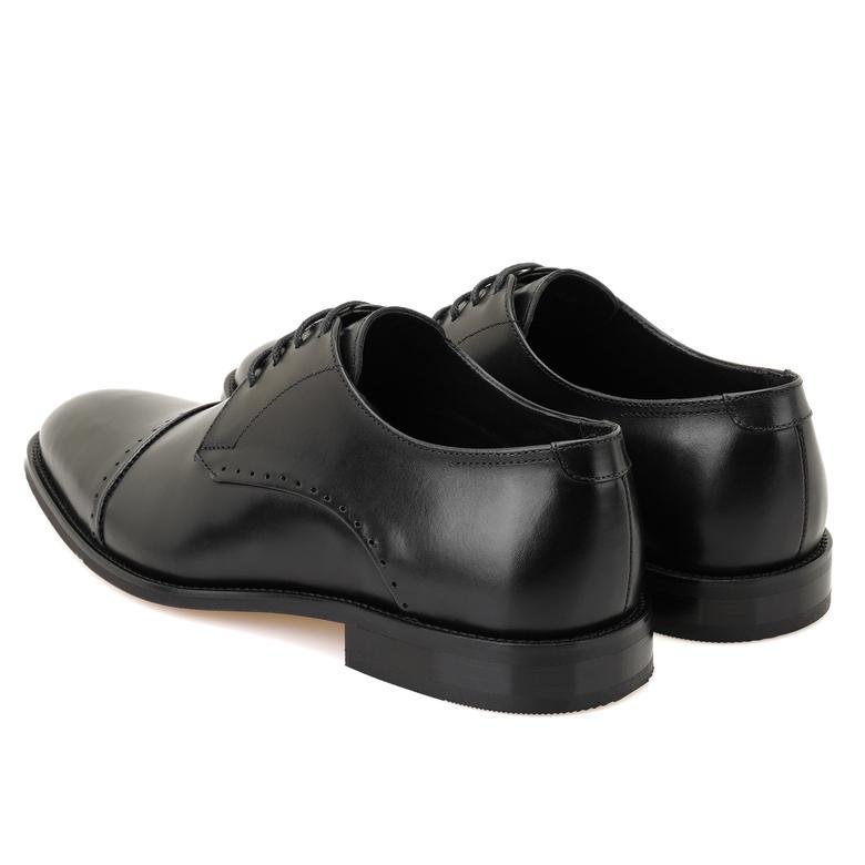 Lui Siyah Erkek Deri Klasik Ayakkabı 2010050558002