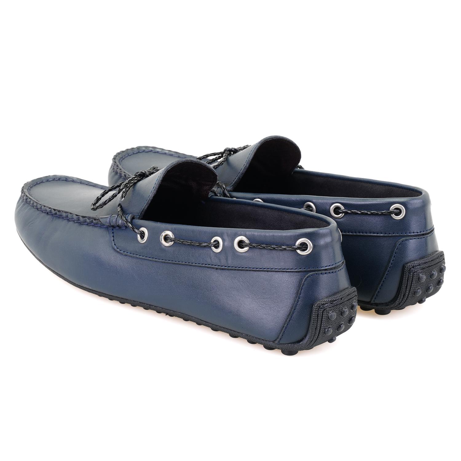Cerise Lacivert Erkek Deri Loafer 2010050489007