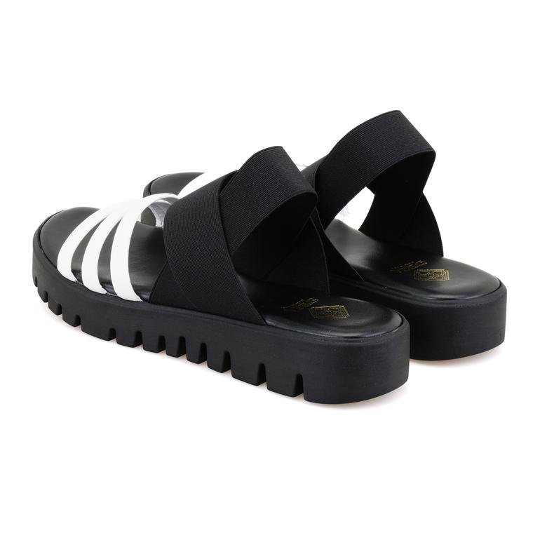 Gloaria Beyaz Kadın Comfort Tabanlı Sandalet 2010050668002