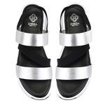 Galilea Siyah Kadın Platform Tabanlı Deri Sandalet 2010050662005