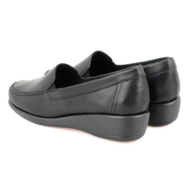 Grazzia Siyah Kadın Aerocomfort Deri Günlük Ayakkabı 2010050513001