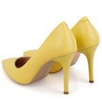 Laila Sarı Kadın Abiye Ayakkabı 2010050922011