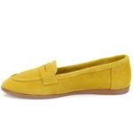 Sage Sarı Kadın Günlük Süet Deri Ayakkabı 2010050359030