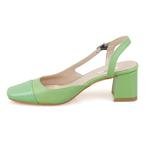 Tatum Yeşil Kadın Topuklu Deri Ayakkabı 2010050936016