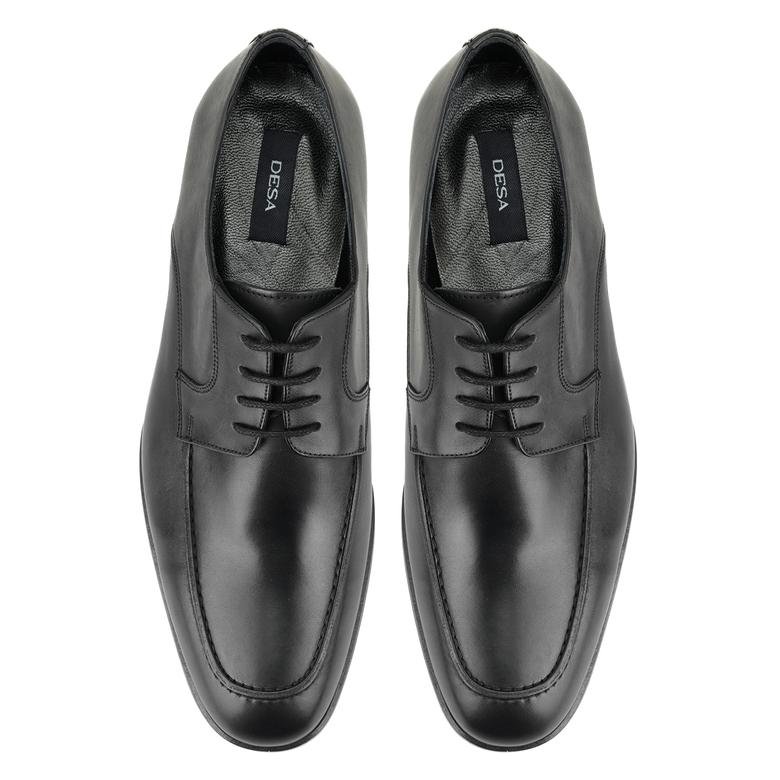 Siyah Erkek Deri Klasik Ayakkabı 2010050969003
