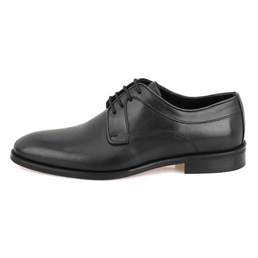 Timy Siyah Erkek Deri Klasik Ayakkabı 2010050960003