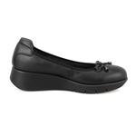 Brunel Siyah Kadın Aerocomfort Deri Günlük Ayakkabı 2010051528006