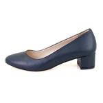 Thresh Lacivert Kadın Klasik Topuklu Deri Ayakkabı 2010051831007