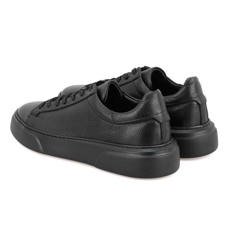 Brendon Siyah Erkek Deri Günlük Ayakkabı 2010052067005