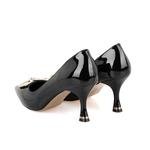 Rush Siyah Kadın Tokalı Stiletto Topuklu Ayakkabı 2010051982004