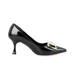 Rush Siyah Kadın Tokalı Stiletto Topuklu Ayakkabı 2010051982004