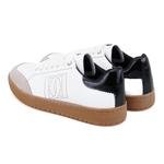 Manno Beyaz Kadın Spor Deri Ayakkabı 2010050950006