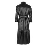 Blinda Siyah Kadın Deri Elbise 1010037701001