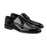 Merlin Siyah Erkek Klasik Rugan Deri Ayakkabı 2010052666003