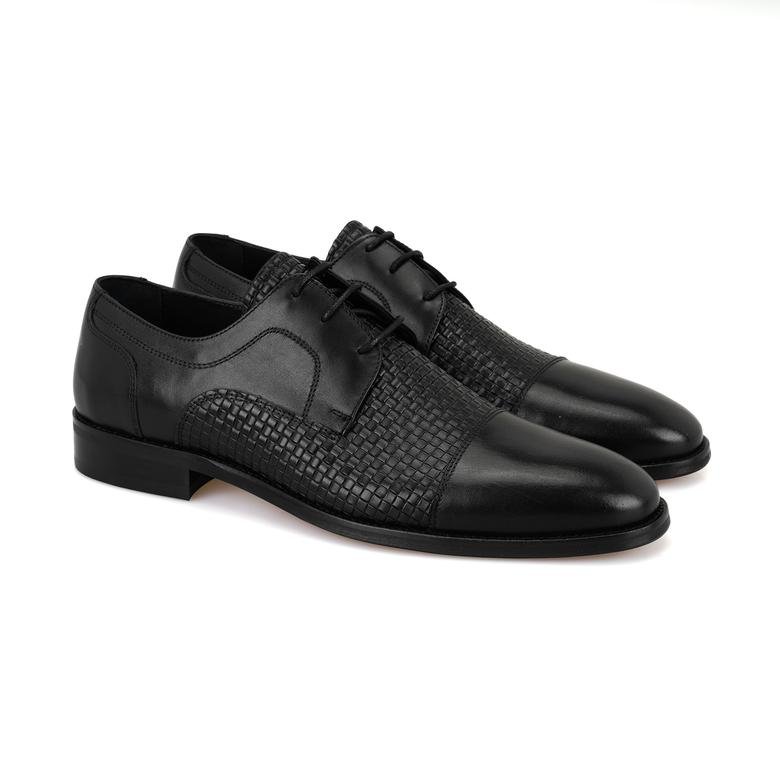 Magnus Siyah Erkek Deri Klasik Ayakkabı 2010052664003