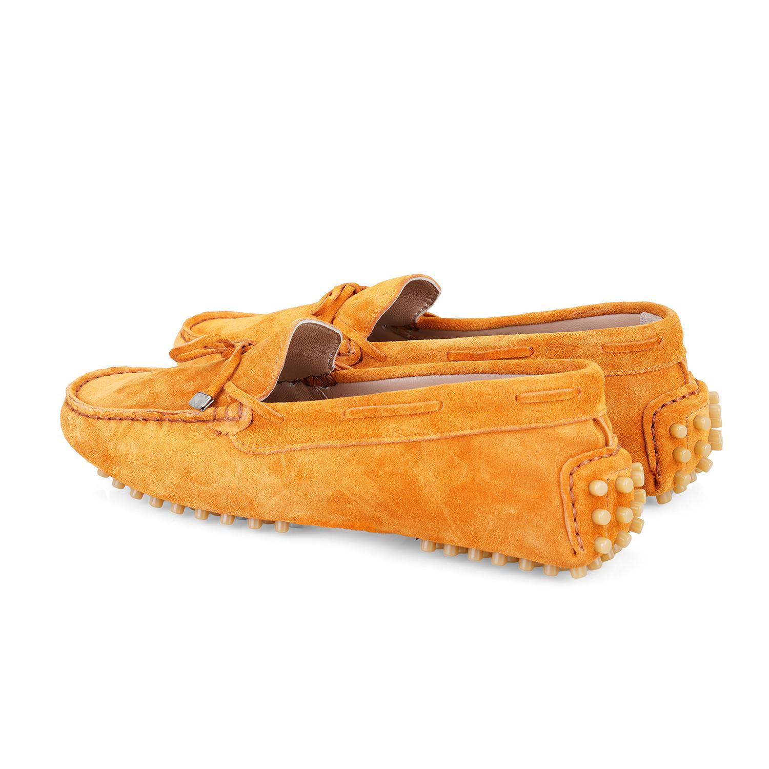 Kadın Sarı Deri Loafer 2010052632011