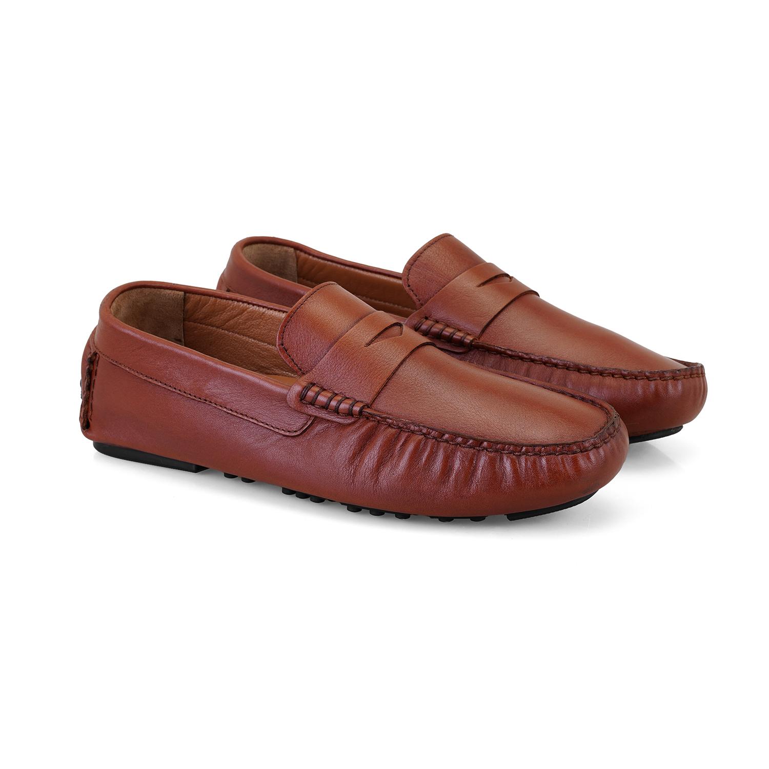 Dareau Taba Erkek Deri Loafer 2010052511003